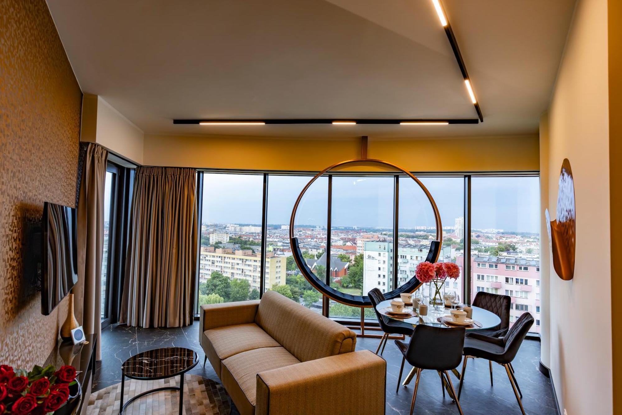 Kaleo Apartments - Hanza Tower 什切青 外观 照片