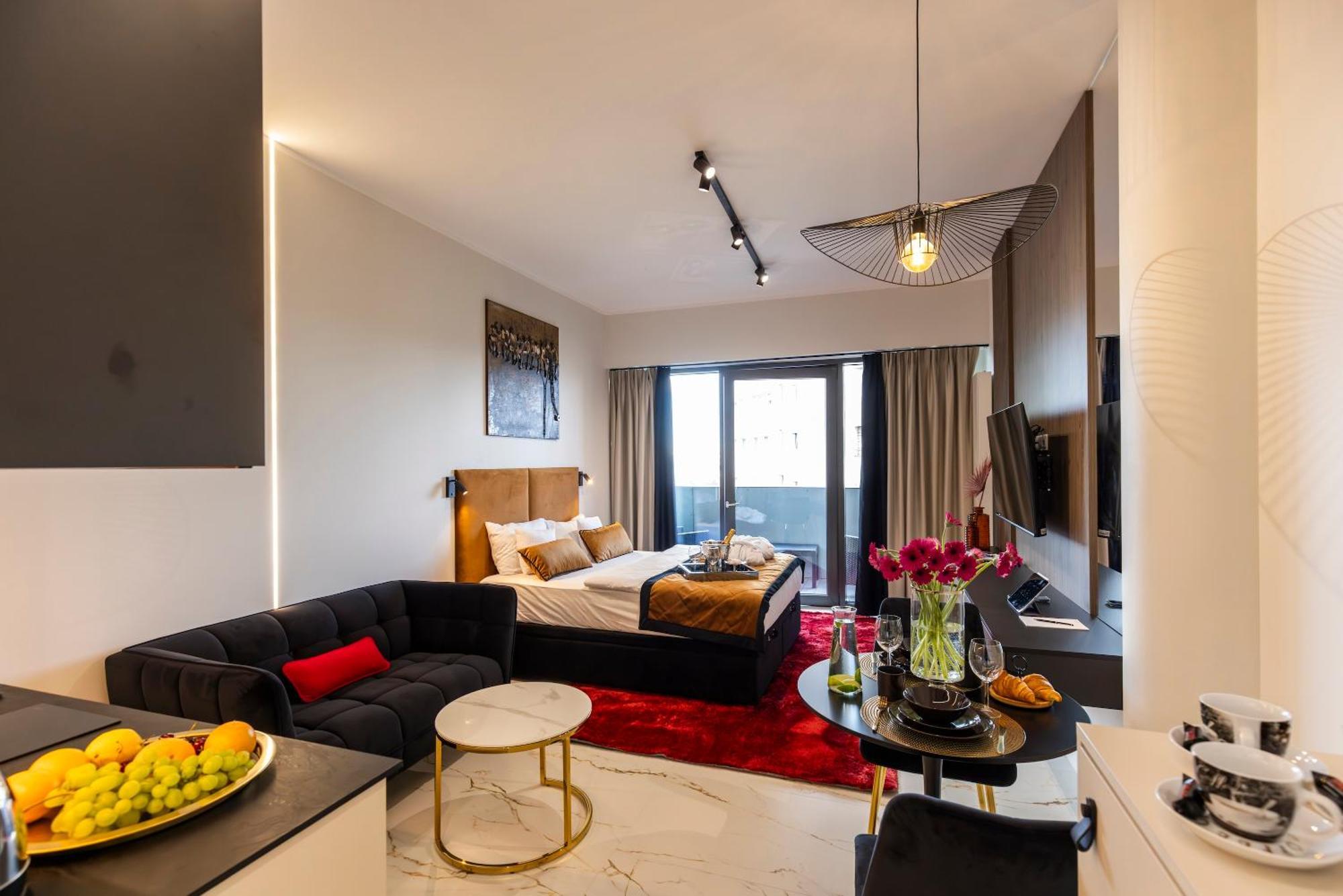 Kaleo Apartments - Hanza Tower 什切青 外观 照片